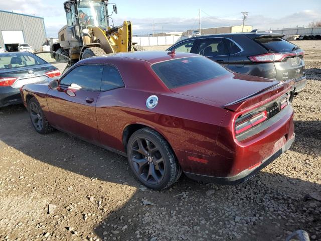 2C3CDZAG6JH271860 - 2018 DODGE CHALLENGER SXT RED photo 2