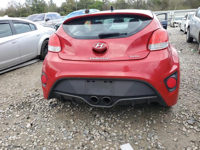 KMHTC6AEXDU111361 - 2013 HYUNDAI VELOSTER TURBO RED photo 6