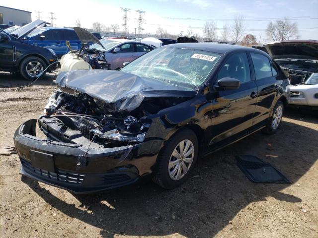 3VW2K7AJ5DM228711 - 2013 VOLKSWAGEN JETTA BASE Սև լուսանկար 1