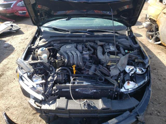 3VW2K7AJ5DM228711 - 2013 VOLKSWAGEN JETTA BASE Սև լուսանկար 11