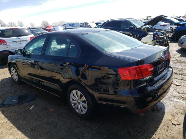 3VW2K7AJ5DM228711 - 2013 VOLKSWAGEN JETTA BASE Սև լուսանկար 2