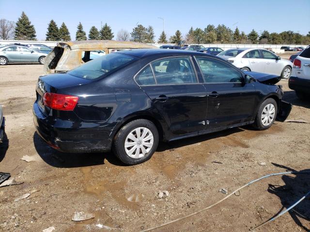 3VW2K7AJ5DM228711 - 2013 VOLKSWAGEN JETTA BASE Սև լուսանկար 3