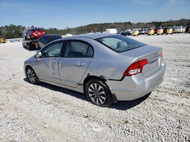 19XFA1F83AE026160 - 2010 HONDA CIVIC EX SILVER photo 2