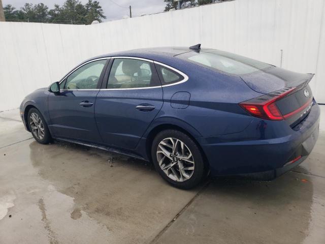 5NPEF4JA3LH037568 - 2020 HYUNDAI SONATA SEL BLUE photo 2