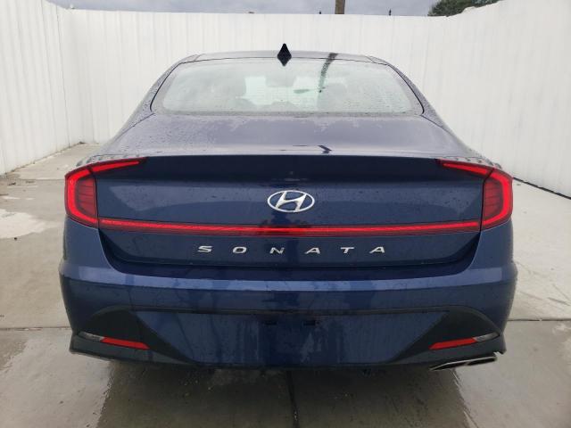 5NPEF4JA3LH037568 - 2020 HYUNDAI SONATA SEL BLUE photo 6