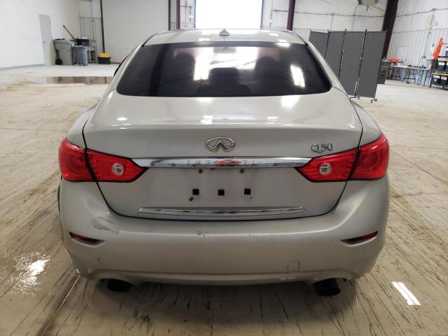 JN1EV7AP7GM300118 - 2016 INFINITI Q50 PREMIUM SILVER photo 6