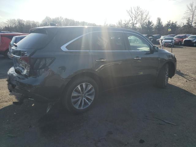 5FRYD4H44FB011596 - 2015 ACURA MDX TECHNOLOGY GRAY photo 3