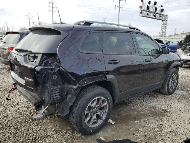 1C4PJMBX2MD166922 - 2021 JEEP CHEROKEE TRAILHAWK PURPLE photo 3