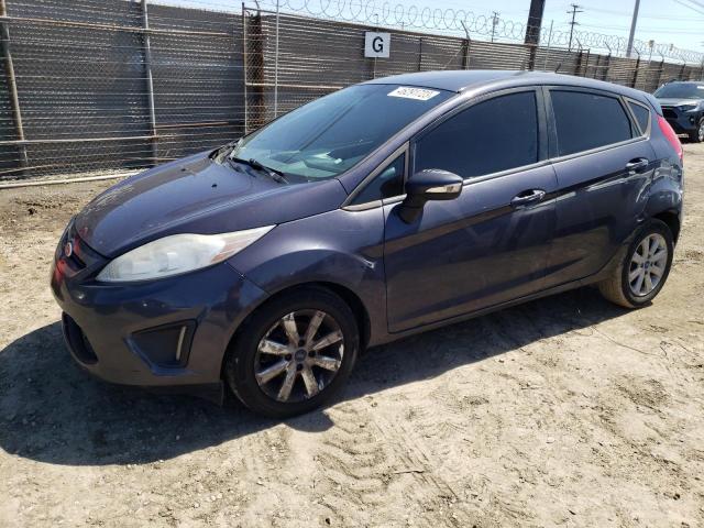 3FADP4EJ1DM205017 - 2013 FORD FIESTA SE GRAY photo 1