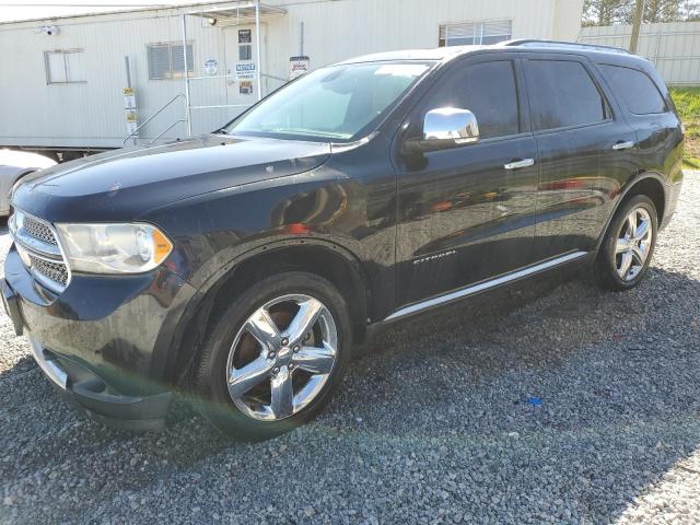 1D4SE5GT6BC603174 - 2011 DODGE DURANGO CITADEL BLACK photo 1