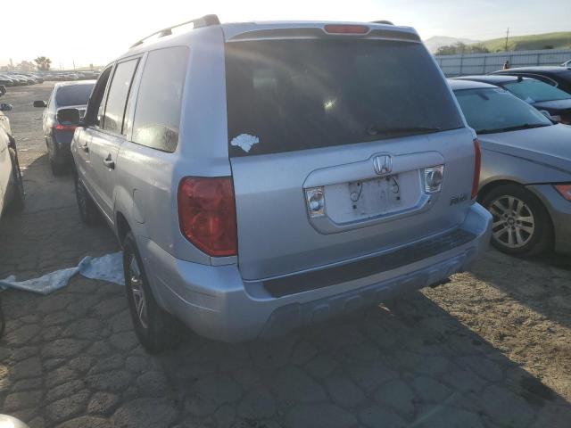 2HKYF18433H616880 - 2003 HONDA PILOT EX SILVER photo 2