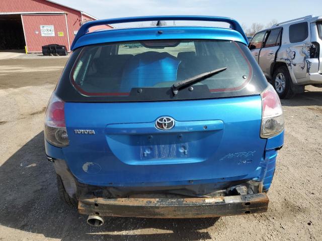 2T1KR32E77C632356 - 2007 TOYOTA COROLLA MA XR BLUE photo 6