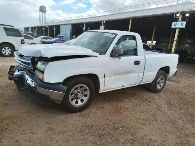 1GCEC14X47Z120884 - 2007 CHEVROLET SILVERADO C1500 CLASSIC WHITE photo 1
