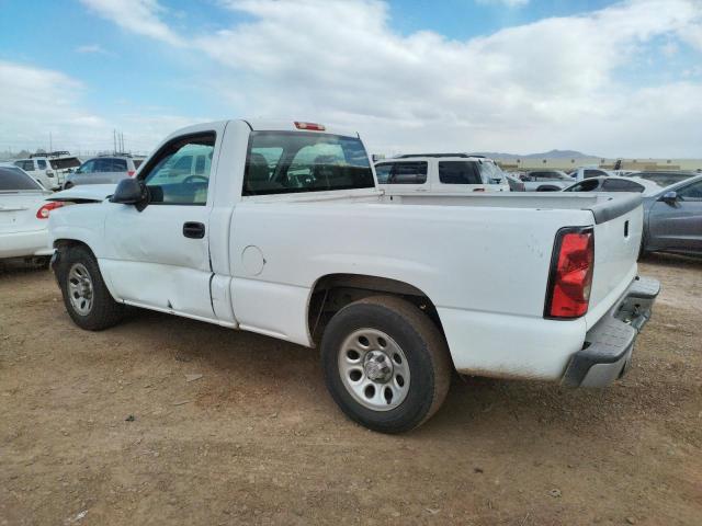 1GCEC14X47Z120884 - 2007 CHEVROLET SILVERADO C1500 CLASSIC WHITE photo 2
