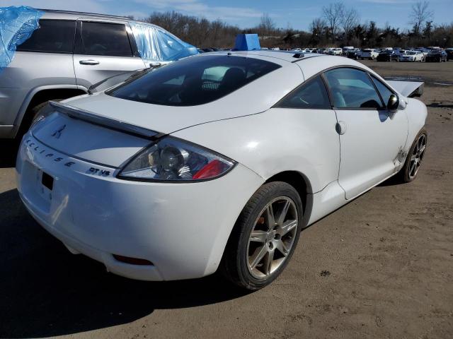 4A3AK34T38E003359 - 2008 MITSUBISHI ECLIPSE GT WHITE photo 3