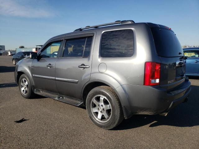 5FNYF4H94BB015424 - 2011 HONDA PILOT TOURING GRAY photo 2