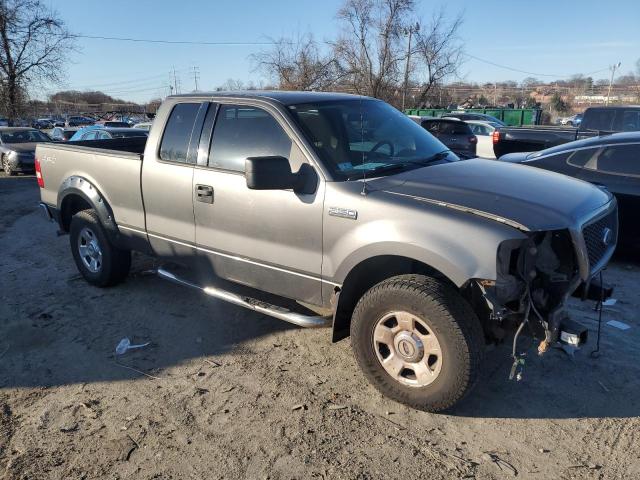 1FTRX14W24NA49734 - 2004 FORD F150 GRAY photo 4