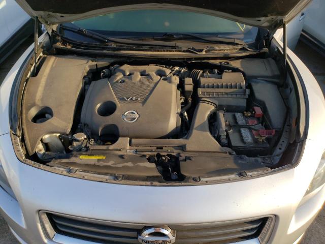 1N4AA5AP1CC862579 - 2012 NISSAN MAXIMA S SILVER photo 11