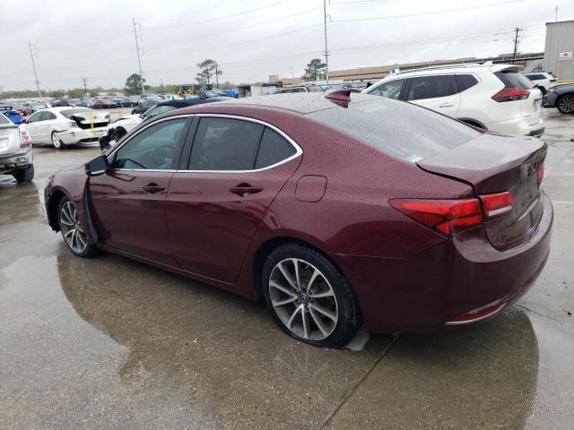 19UUB2F50FA022143 - 2015 ACURA TLX TECH MAROON photo 2