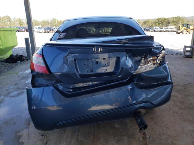 2HGFG12639H528347 - 2009 HONDA CIVIC LX BLUE photo 6