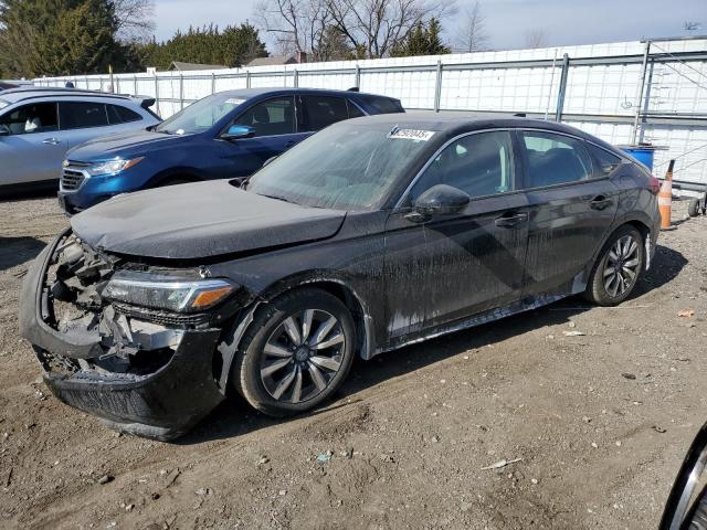 19XFL1H76PE014348 - 2023 HONDA CIVIC EXL BLACK photo 1