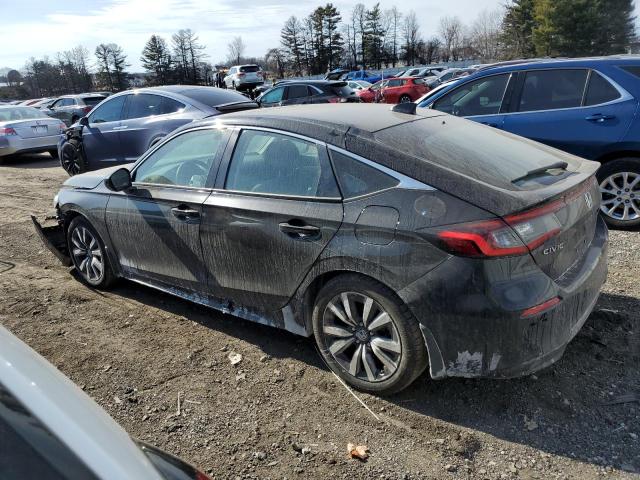19XFL1H76PE014348 - 2023 HONDA CIVIC EXL BLACK photo 2