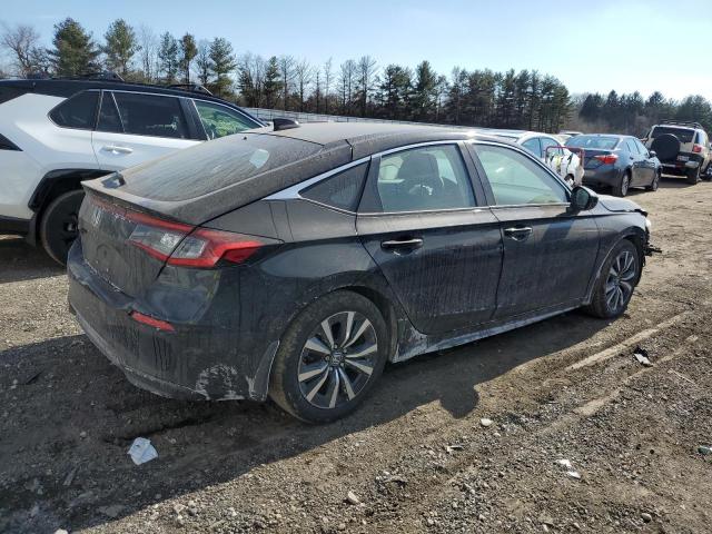 19XFL1H76PE014348 - 2023 HONDA CIVIC EXL BLACK photo 3