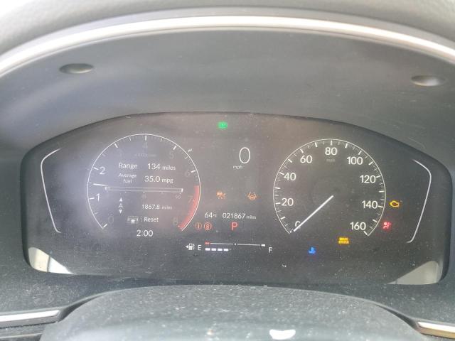 19XFL1H76PE014348 - 2023 HONDA CIVIC EXL BLACK photo 9