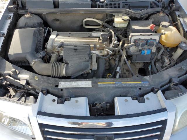 1G8AJ52F15Z102758 - 2005 SATURN ION LEVEL 2 SILVER photo 11