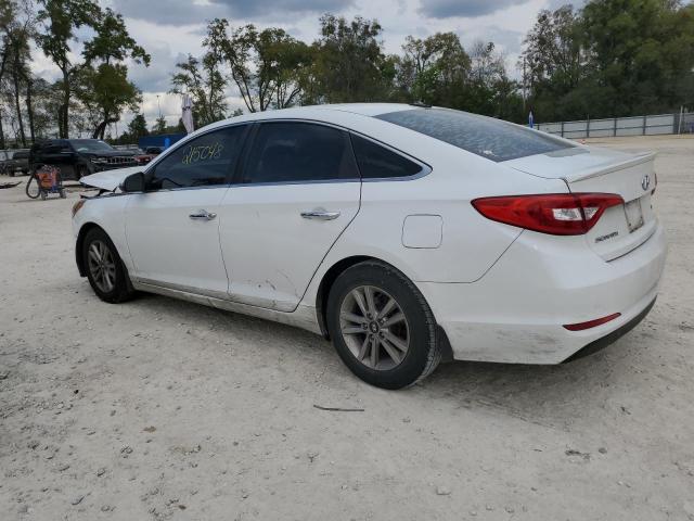 5NPE24AA1FH157594 - 2015 HYUNDAI SONATA ECO WHITE photo 2