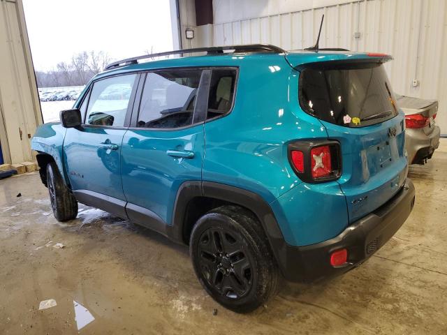 ZACNJDAB9MPM21755 - 2021 JEEP RENEGADE SPORT TEAL photo 2