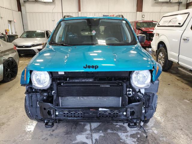 ZACNJDAB9MPM21755 - 2021 JEEP RENEGADE SPORT TEAL photo 5