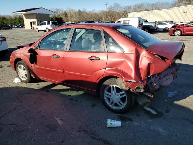 1FAFP34304W111684 - 2004 FORD FOCUS SE COMFORT RED photo 2