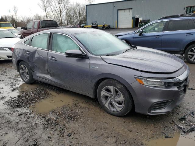 19XZE4F59LE014185 - 2020 HONDA INSIGHT EX GRAY photo 4