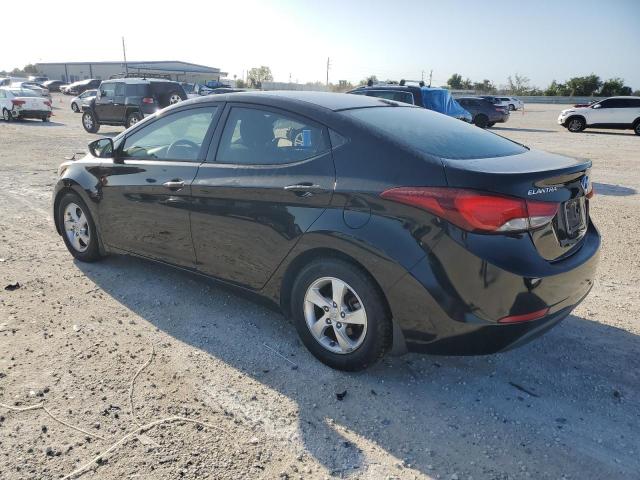 5NPDH4AE7FH617628 - 2015 HYUNDAI ELANTRA SE BLACK photo 2