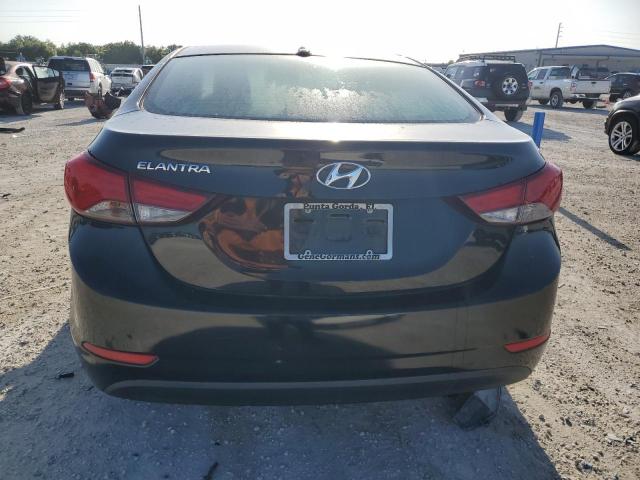 5NPDH4AE7FH617628 - 2015 HYUNDAI ELANTRA SE BLACK photo 6