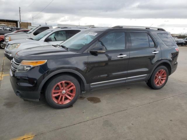 1FM5K7D86DGA71771 - 2013 FORD EXPLORER XLT BLACK photo 1