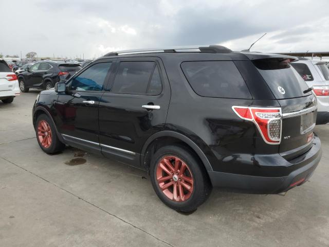 1FM5K7D86DGA71771 - 2013 FORD EXPLORER XLT BLACK photo 2