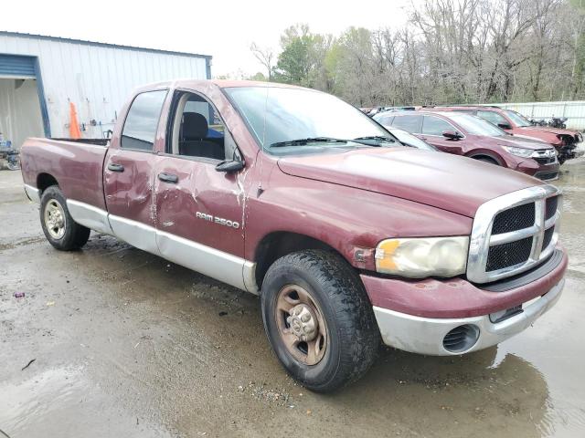 3D7KA28653G764006 - 2003 DODGE RAM 2500 ST BURGUNDY photo 4