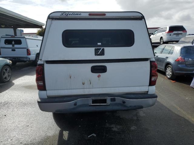 1GCEC14X67Z169990 - 2007 CHEVROLET SILVERADO C1500 CLASSIC WHITE photo 6