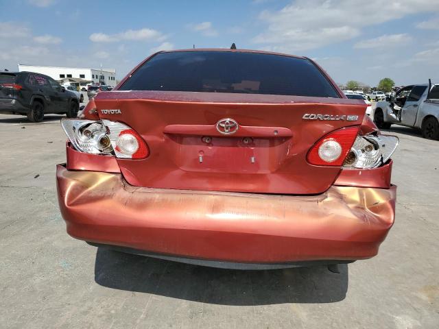 1NXBR32E56Z622924 - 2006 TOYOTA COROLLA CE RED photo 6