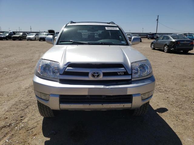 JTEBT17RX58022411 - 2005 TOYOTA 4RUNNER LIMITED SILVER photo 5