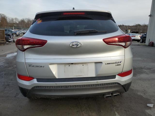 KM8J3CA24GU069317 - 2016 HYUNDAI TUCSON LIMITED SILVER photo 6