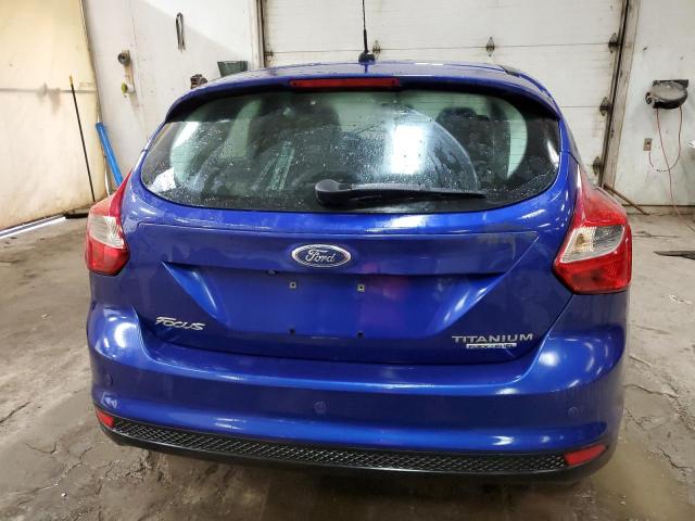 1FADP3N27EL108409 - 2014 FORD FOCUS TITANIUM BLUE photo 6