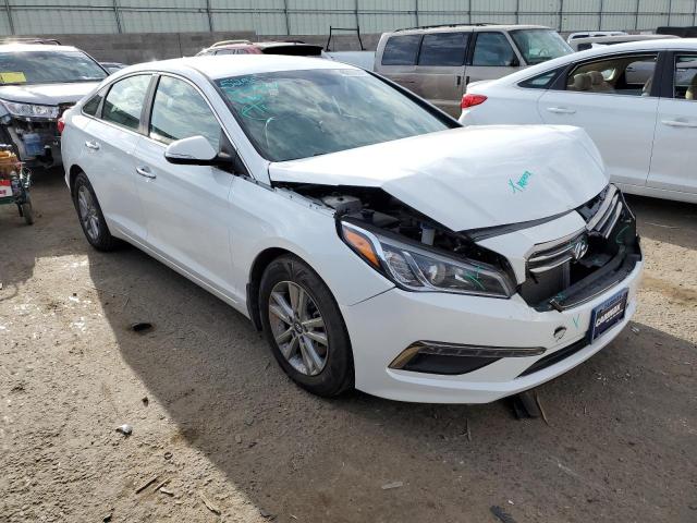 5NPE24AA6FH116992 - 2015 HYUNDAI SONATA ECO WHITE photo 4