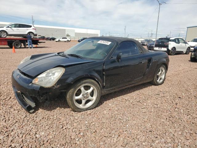 JTDFR320830054908 - 2003 TOYOTA MR2 SPYDER BLACK photo 1