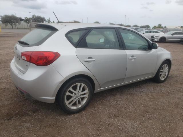 KNAFU5A22C5570713 - 2012 KIA FORTE EX SILVER photo 3