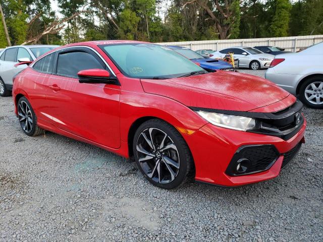 2HGFC3A51JH753211 - 2018 HONDA CIVIC SI RED photo 4