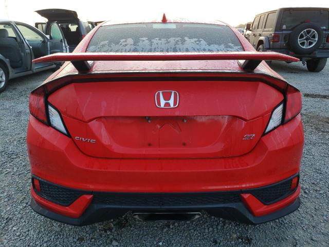 2HGFC3A51JH753211 - 2018 HONDA CIVIC SI RED photo 6