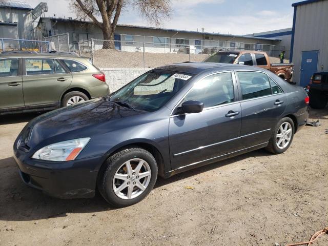 1HGCM66834A007124 - 2004 HONDA ACCORD EX CHARCOAL photo 1